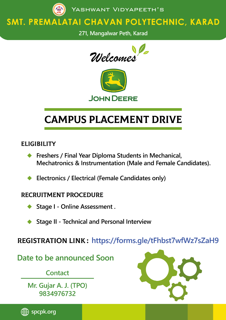 Pool Campus Drive – John Deere